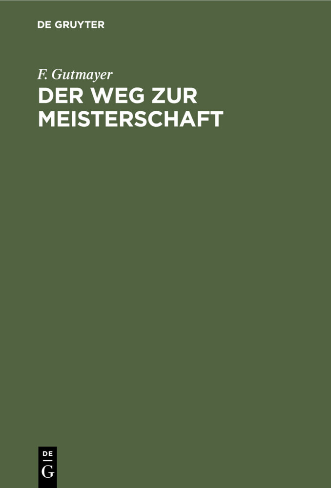 Der Weg zur Meisterschaft main product photo