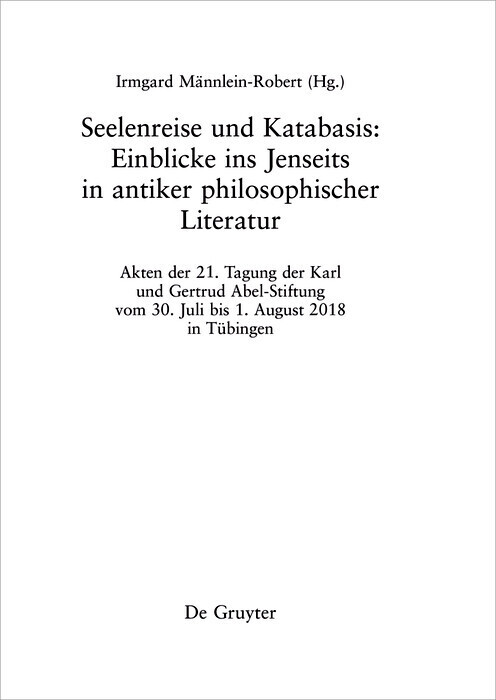Seelenreise und Katabasis main product photo