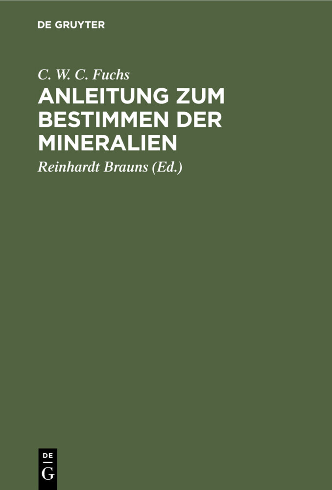 Anleitung zum Bestimmen der Mineralien main product photo
