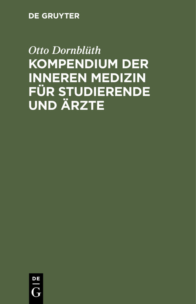Kompendium der inneren Medizin für Studierende und Ärzte main product photo