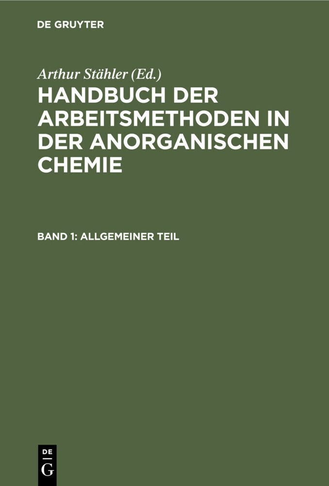 Allgemeiner Teil main product photo