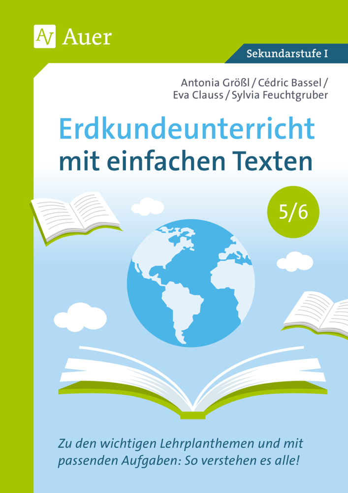 Erdkundeunterricht mit einfachen Texten 5-6 main product photo