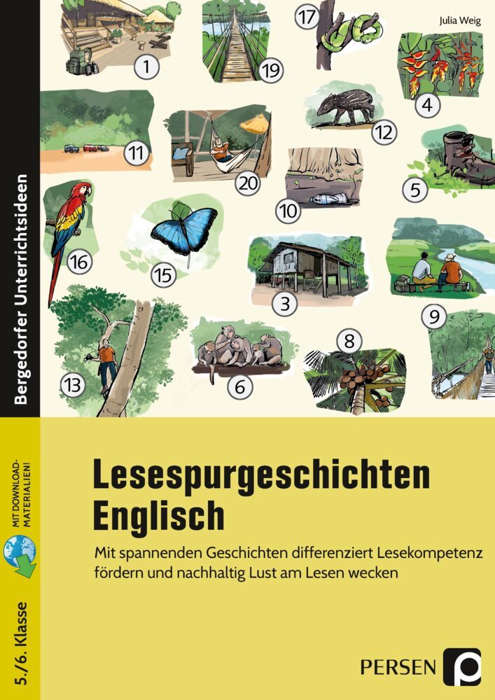 Lesespurgeschichten 5./6. Klasse - Englisch main product photo