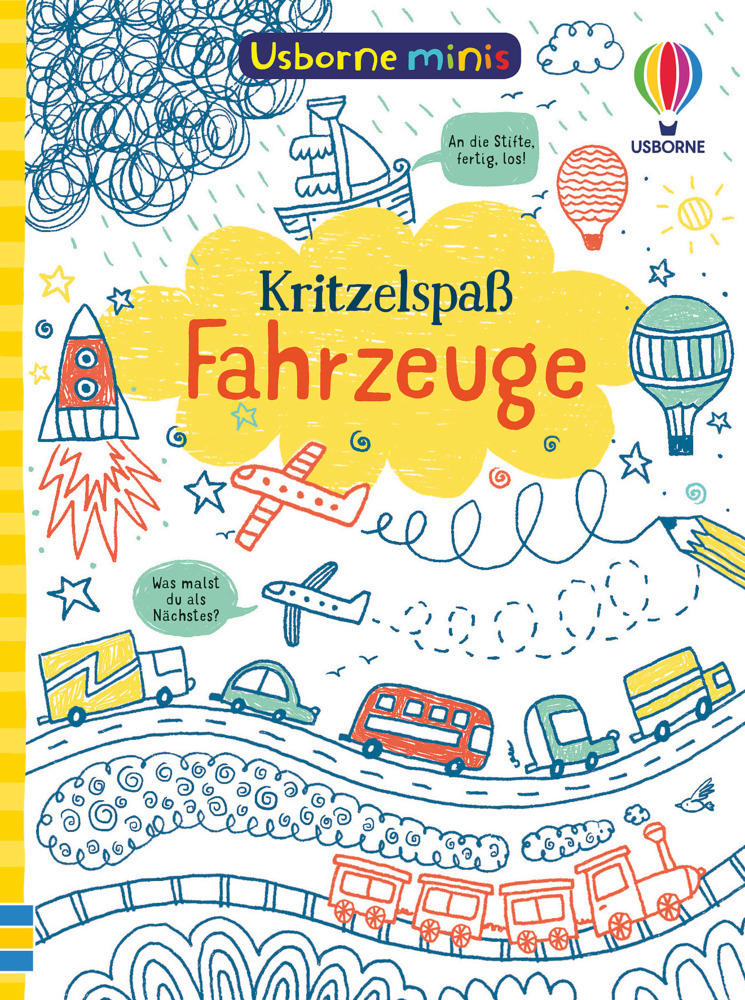 Usborne Minis: Kritzelspaß Fahrzeuge main product photo