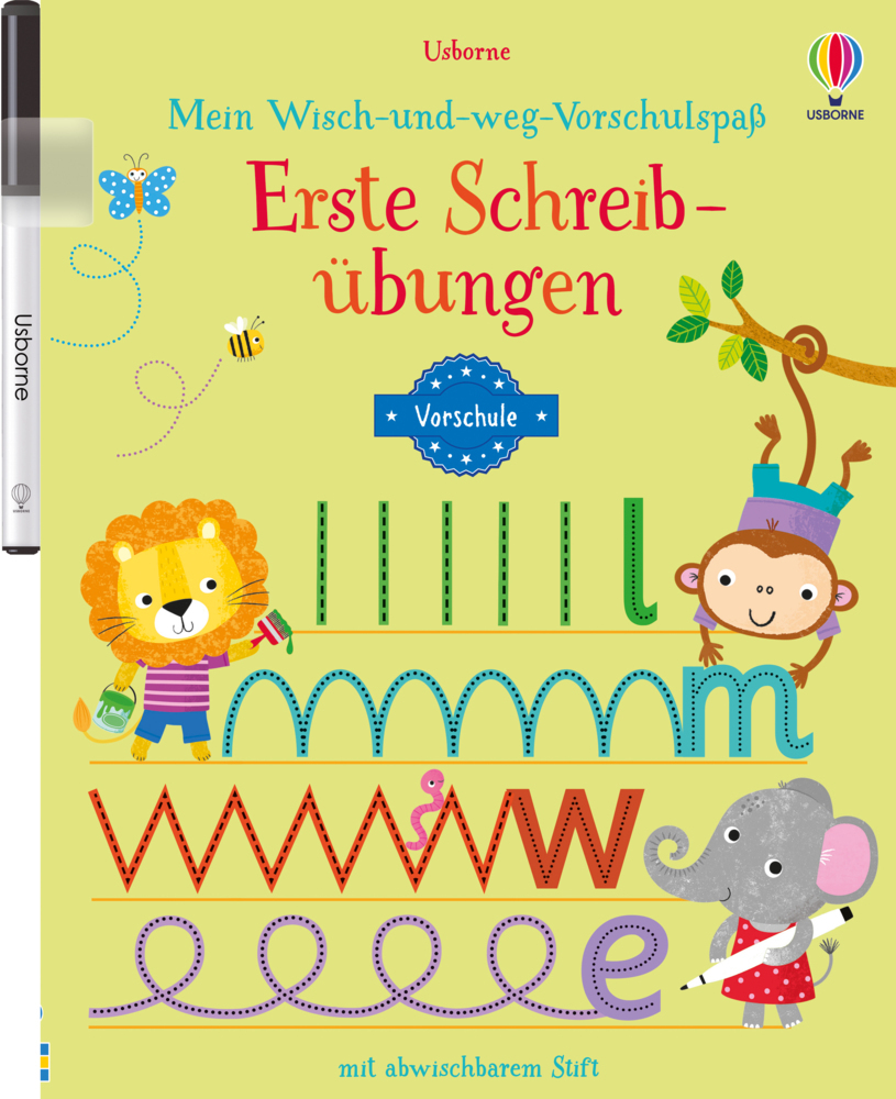 Mein Wisch-und-weg-Vorschulspaß: Erste Schreibübungen main product photo