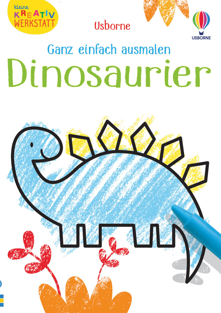 Kleine Kreativ-Werkstatt - Ganz einfach ausmalen: Dinosaurier main product photo