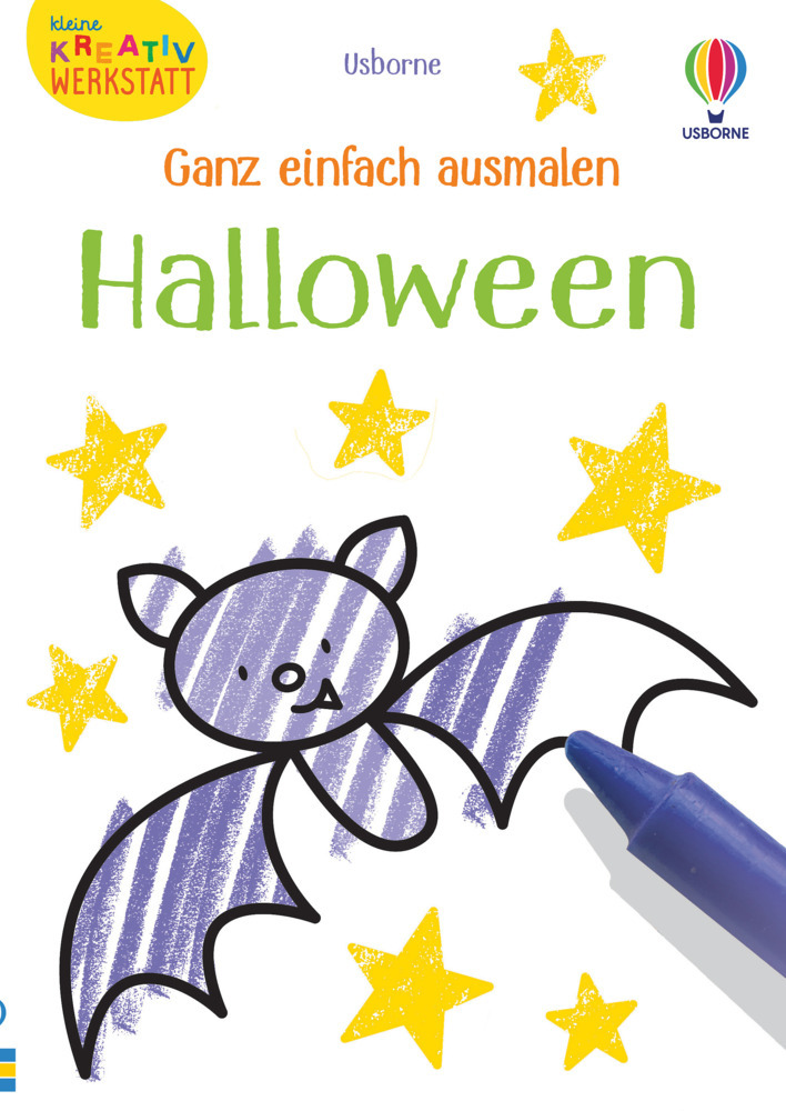 Kleine Kreativ-Werkstatt - Ganz einfach ausmalen: Halloween main product photo