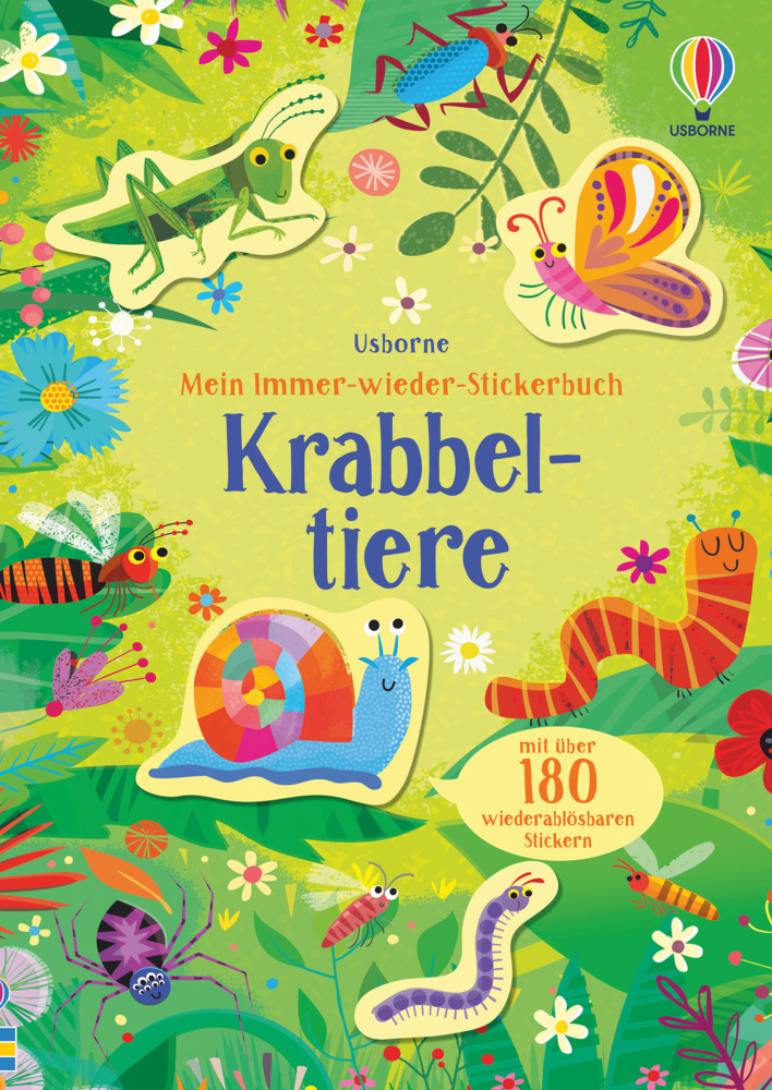 Mein Immer-wieder-Stickerbuch: Krabbeltiere main product photo