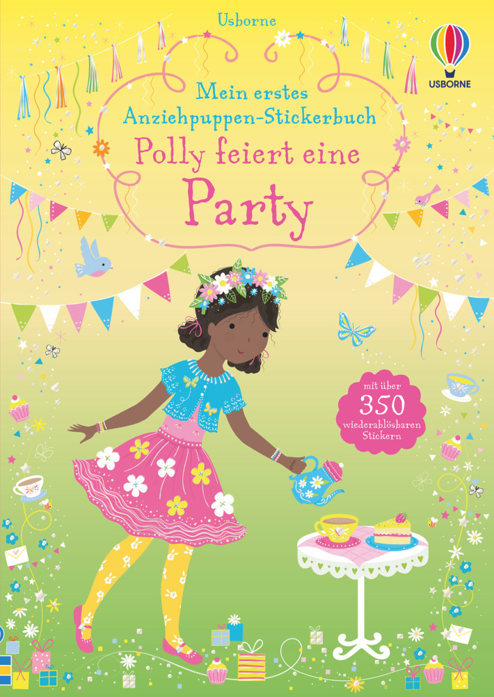 Mein erstes Anziehpuppen-Stickerbuch: Polly feiert eine Party main product photo