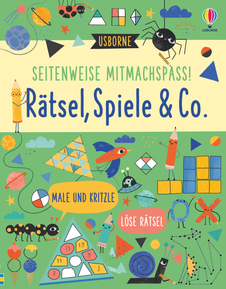 Seitenweise Mitmachspaß! Rätsel, Spiele & Co. main product photo
