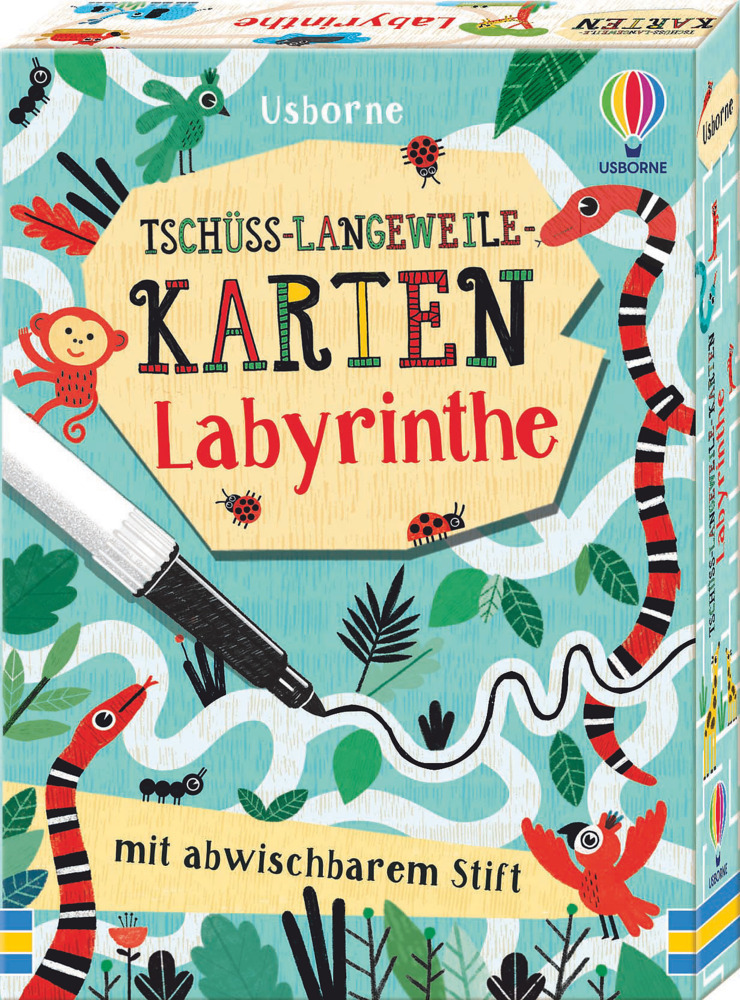 Tschüss-Langeweile-Karten: Labyrinthe main product photo
