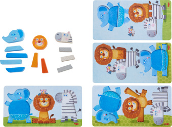 Legespiel Tierisch wild