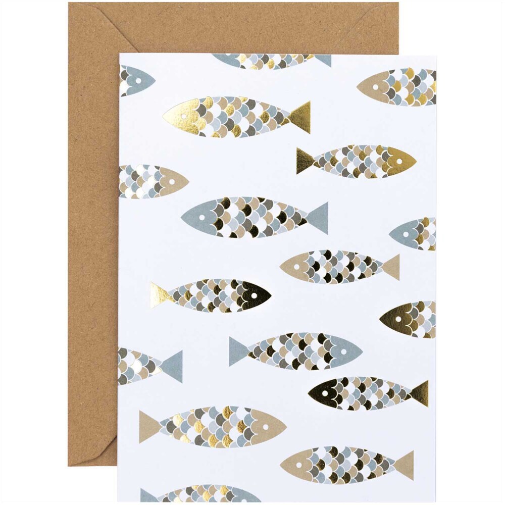 Kartenset Maritim, B6, Fische FSC MIX main product photo
