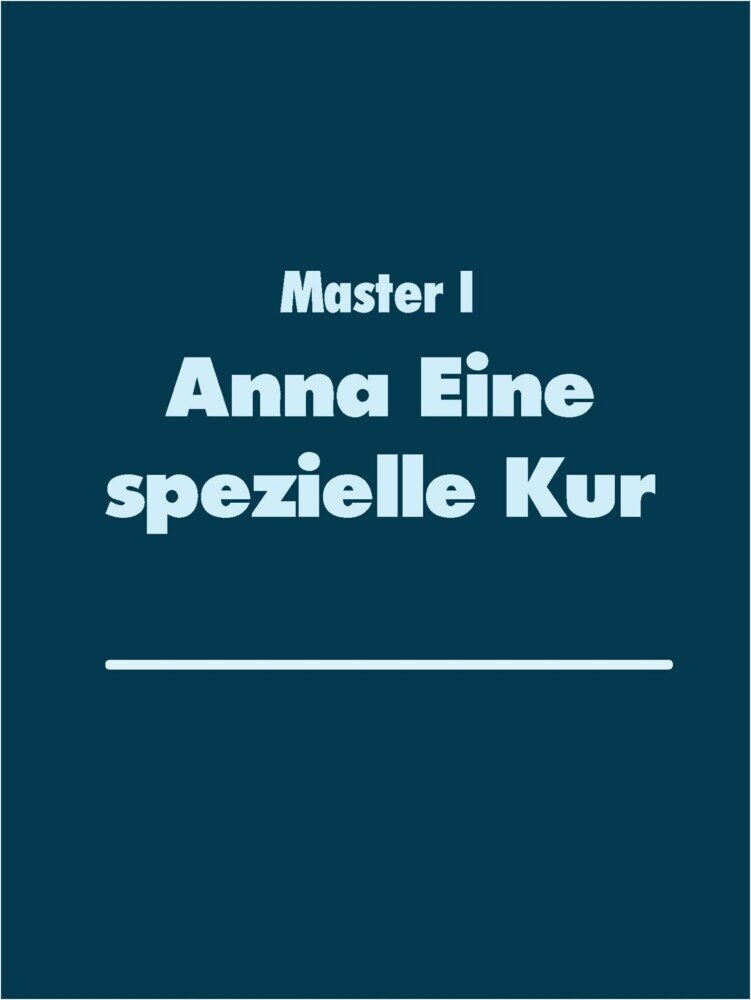Anna Eine spezielle Kur main product photo