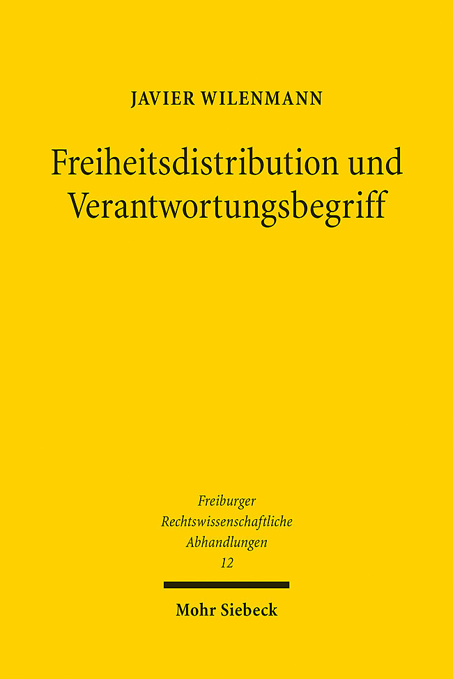 Freiheitsdistribution und Verantwortungsbegriff main product photo