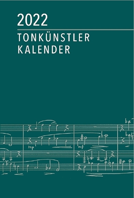 Tonkünstler-Kalender 2022 main product photo