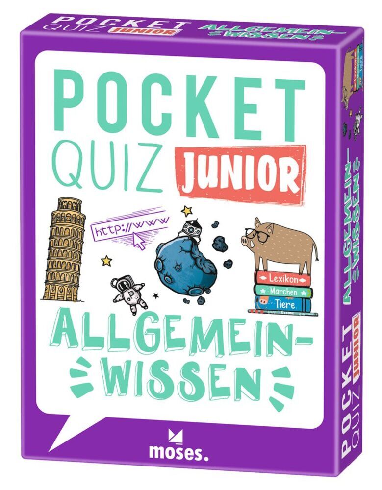 Pocket Quiz junior Allgemeinwissen main product photo