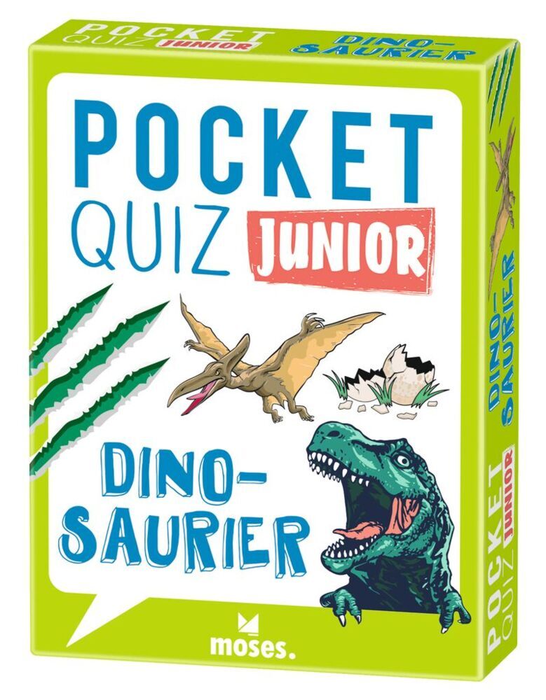 Pocket Quiz junior Dinosaurier main product photo