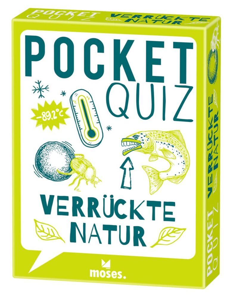 Pocket Quiz Verrückte Natur main product photo
