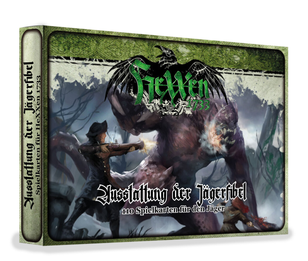 HeXXen 1733: Spielkartenset - Ausstattung der Jägerfibel main product photo