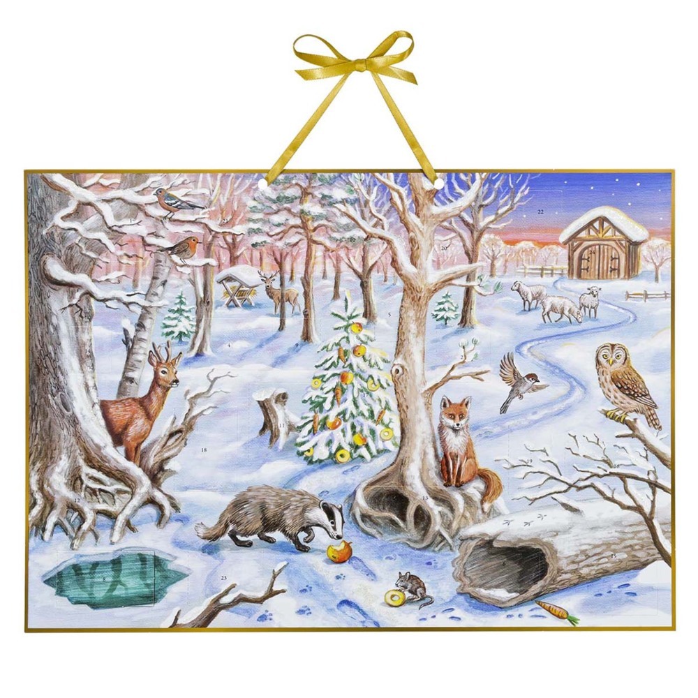 Adventskalender »Unsere Tiere im Winterwald« main product photo