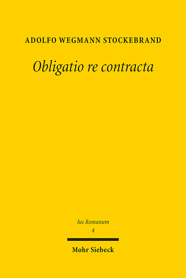 Obligatio re contracta main product photo