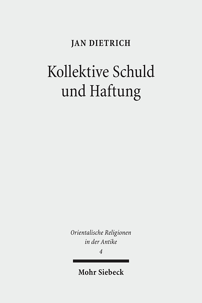 Kollektive Schuld und Haftung main product photo