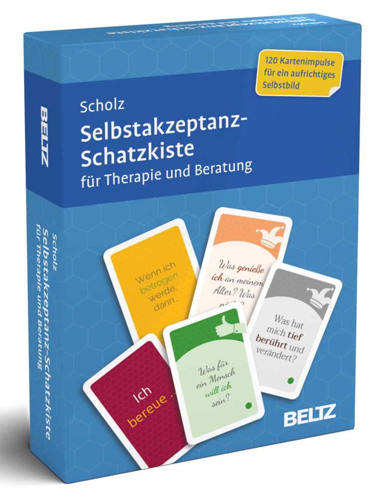 Selbstakzeptanz-Schatzkiste für Therapie und Beratung main product photo