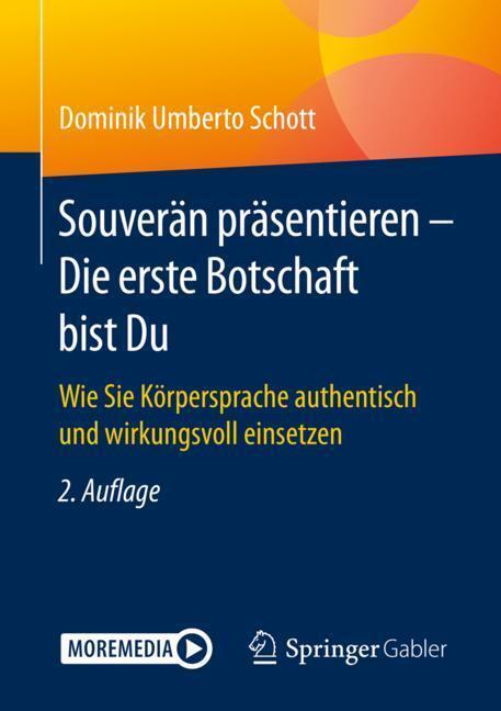 Souverän präsentieren - Die erste Botschaft bist Du main product photo
