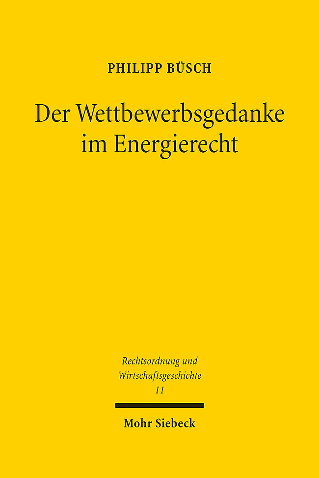 Der Wettbewerbsgedanke im Energierecht main product photo