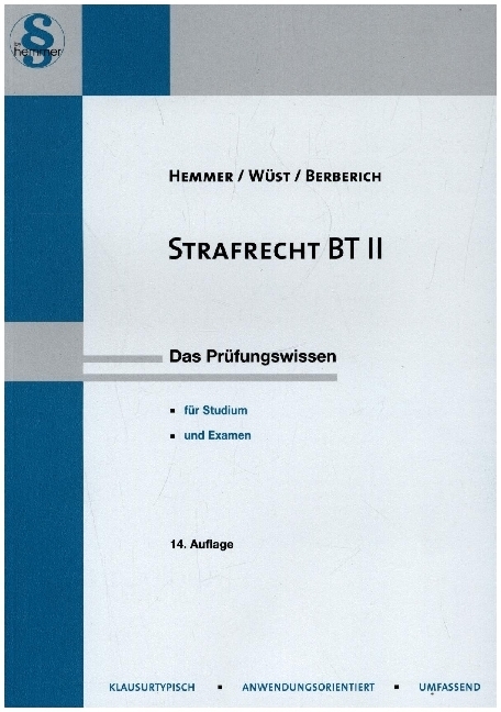 Strafrecht BT II main product photo