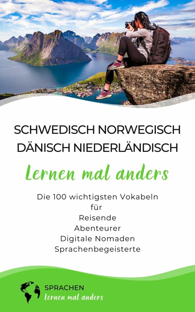 Schwedisch, Norwegisch, Dänisch, Niederländisch lernen mal anders - Die 100 wichtigsten Vokabeln main product photo