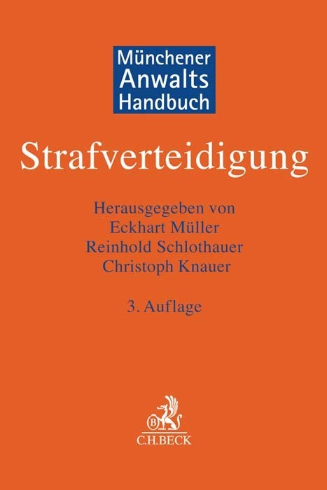 Münchener Anwaltshandbuch Strafverteidigung main product photo