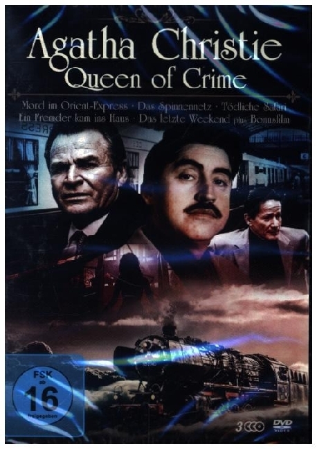 Agatha Christie - Queen of Crime, 3 DVD main product photo