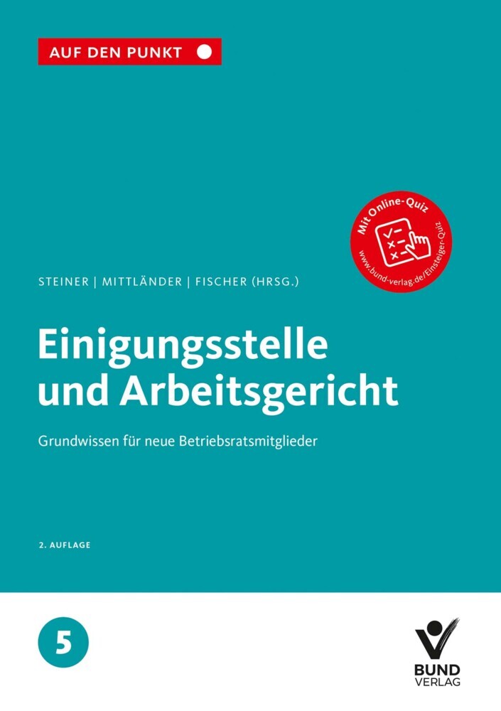 Einigungsstelle und Arbeitsgericht main product photo