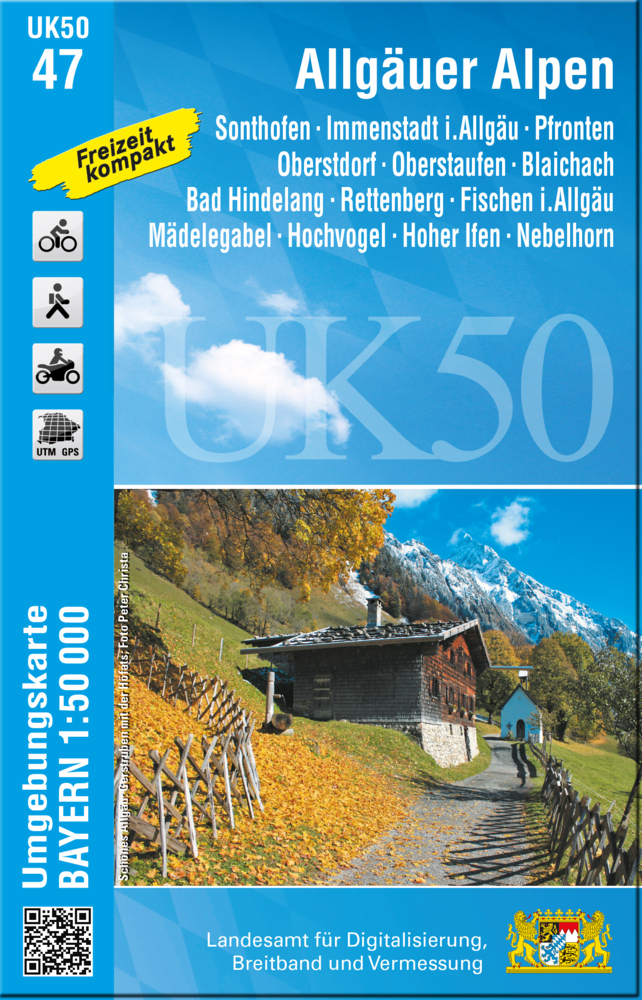 UK50-47 Allgäuer Alpen main product photo