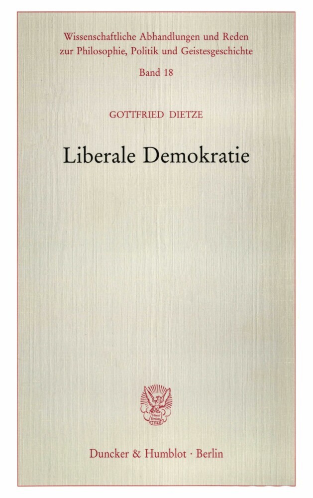 Liberale Demokratie. main product photo