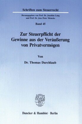 Zur Steuerpflicht der Gewinne aus der Veräußerung von Privatvermögen.