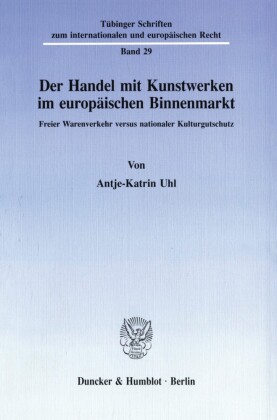 Der Handel mit Kunstwerken im europäischen Binnenmarkt.