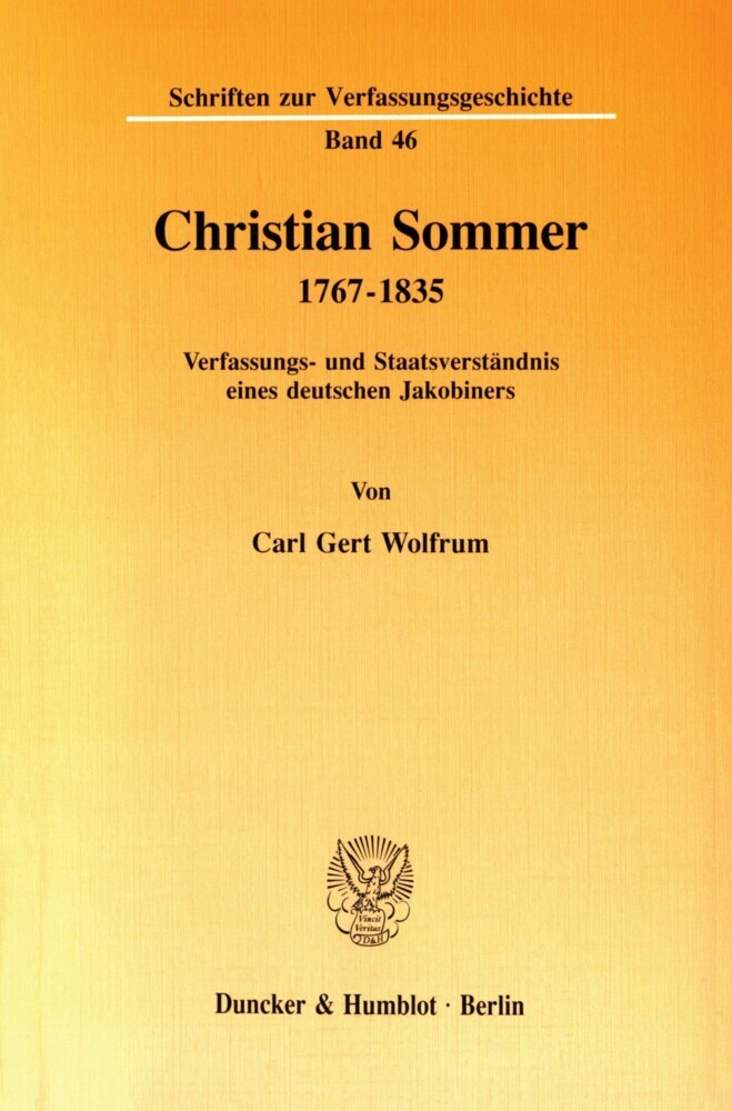 Christian Sommer 1767-1835. main product photo