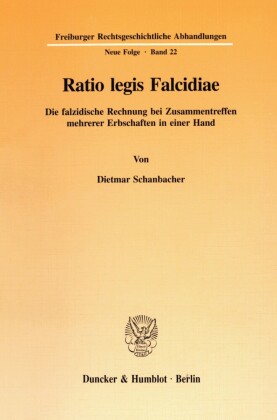 Ratio legis Falcidiae.