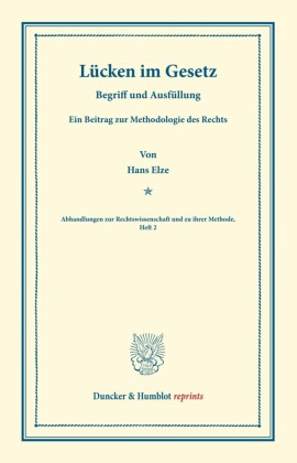 Lücken im Gesetz.