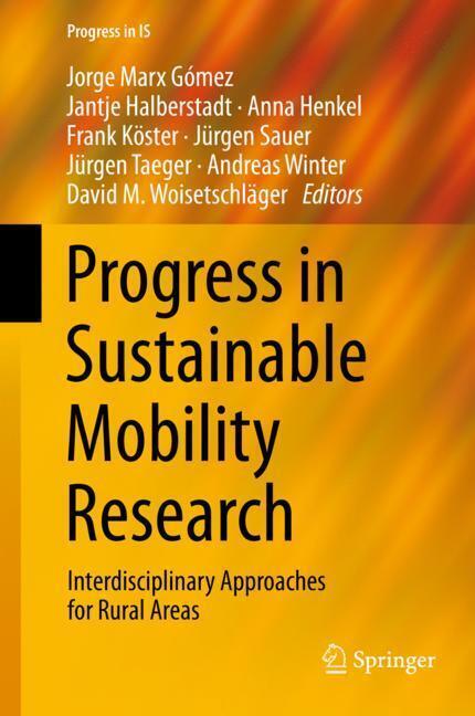 Progress in Sustainable Mobility Research main product photo