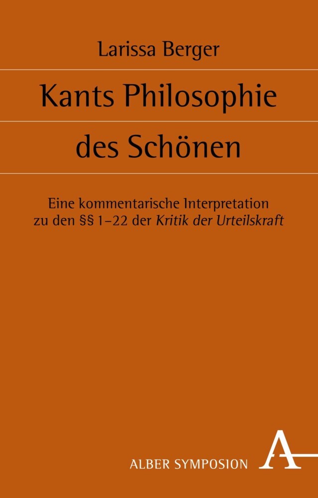 Kants Philosophie des Schönen main product photo