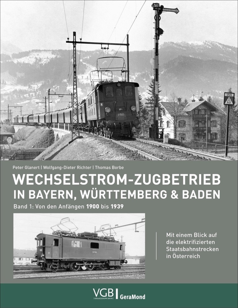 Wechselstrom-Zugbetrieb in Bayern, Württemberg und Baden main product photo
