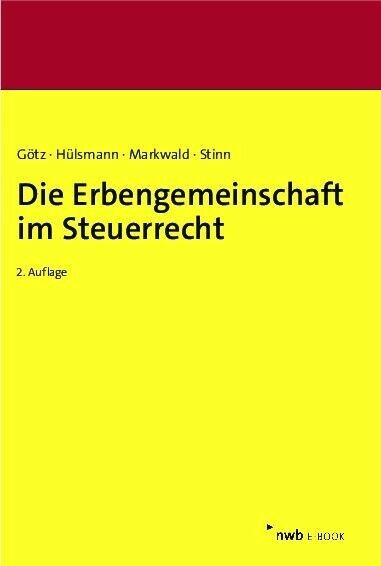 Die Erbengemeinschaft im Steuerrecht main product photo