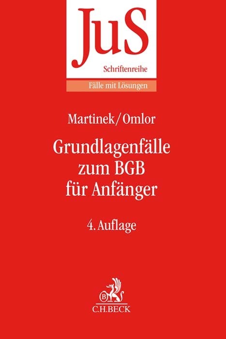 Grundlagenfälle zum BGB für Anfänger main product photo