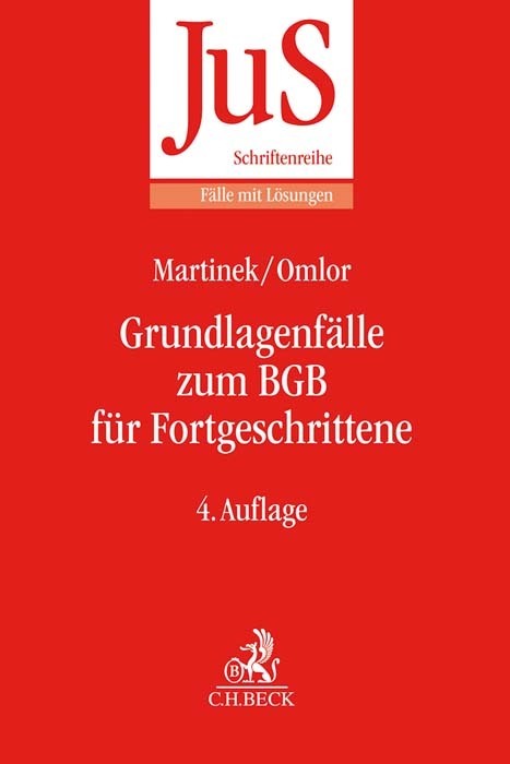 Grundlagenfälle zum BGB für Fortgeschrittene main product photo