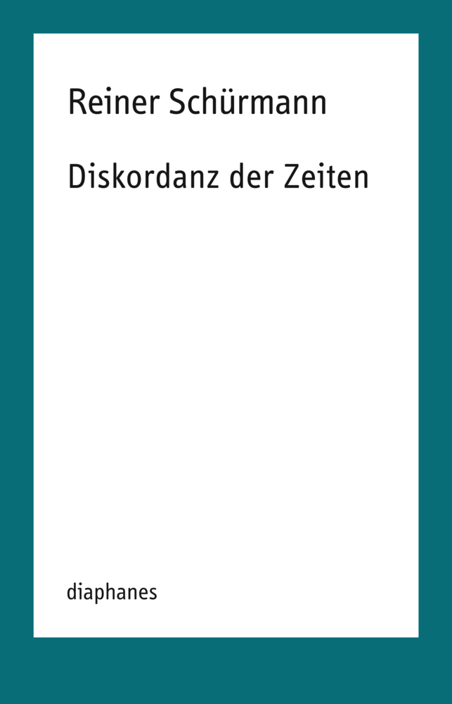 Diskordanz der Zeiten main product photo
