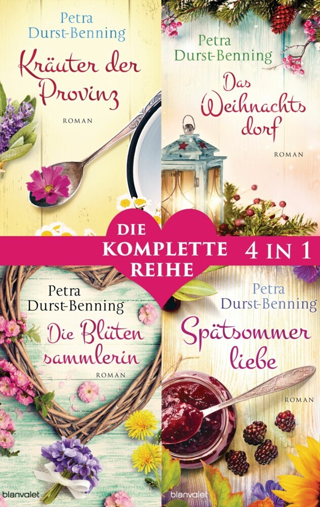 Die Maierhofen-Reihe Band 1-4: - Kräuter der Provinz / Das Weihnachtsdorf / Die Blütensammlerin / Spätsommerliebe (4in1-Bundle) main product photo